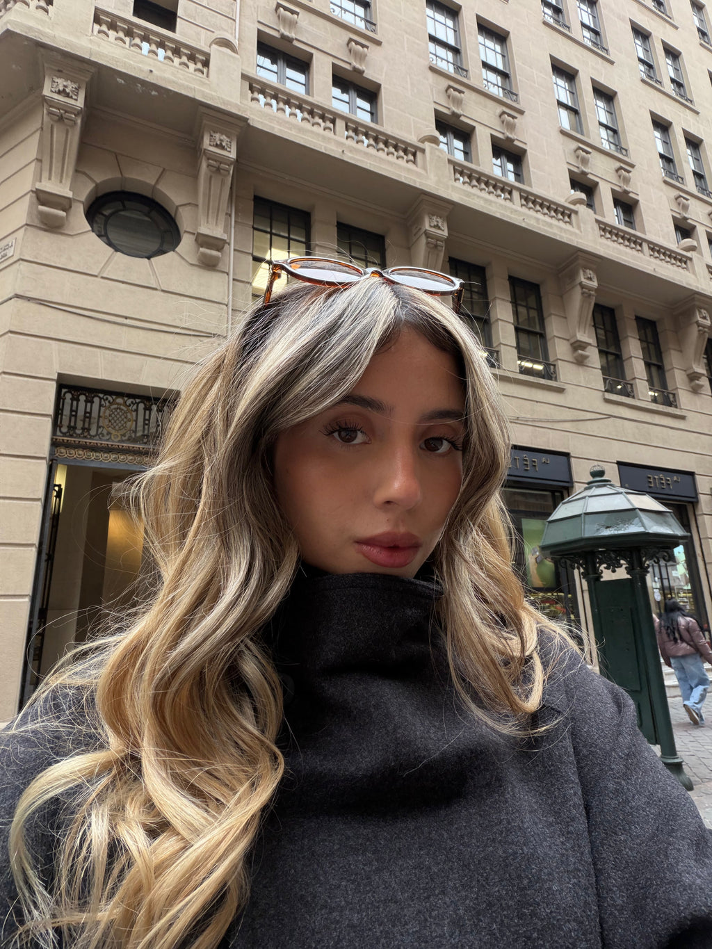 Seoul Coat Gris Carbón 🍡🖤