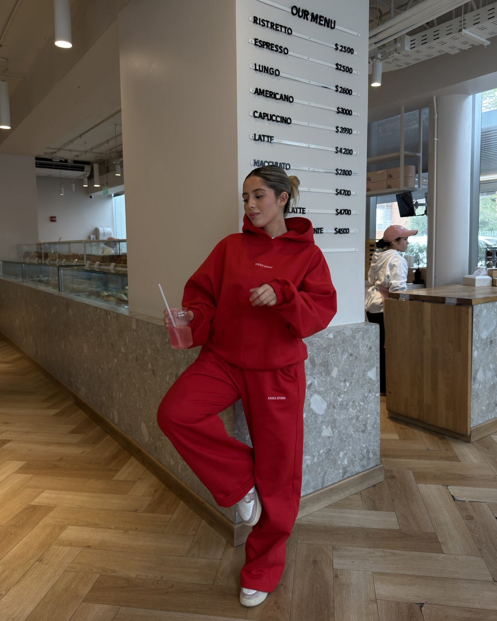 Cherry Red Pant