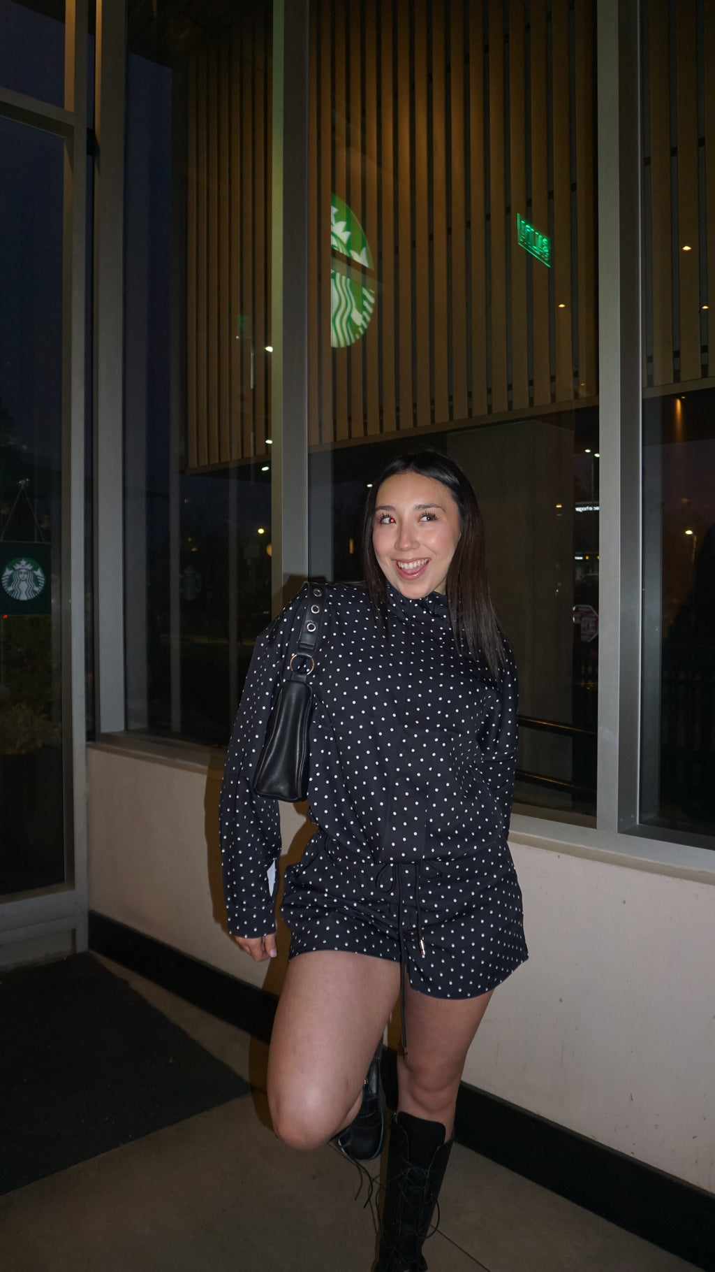 Short Polka Dot