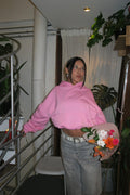 Cotton Pink Hoodie