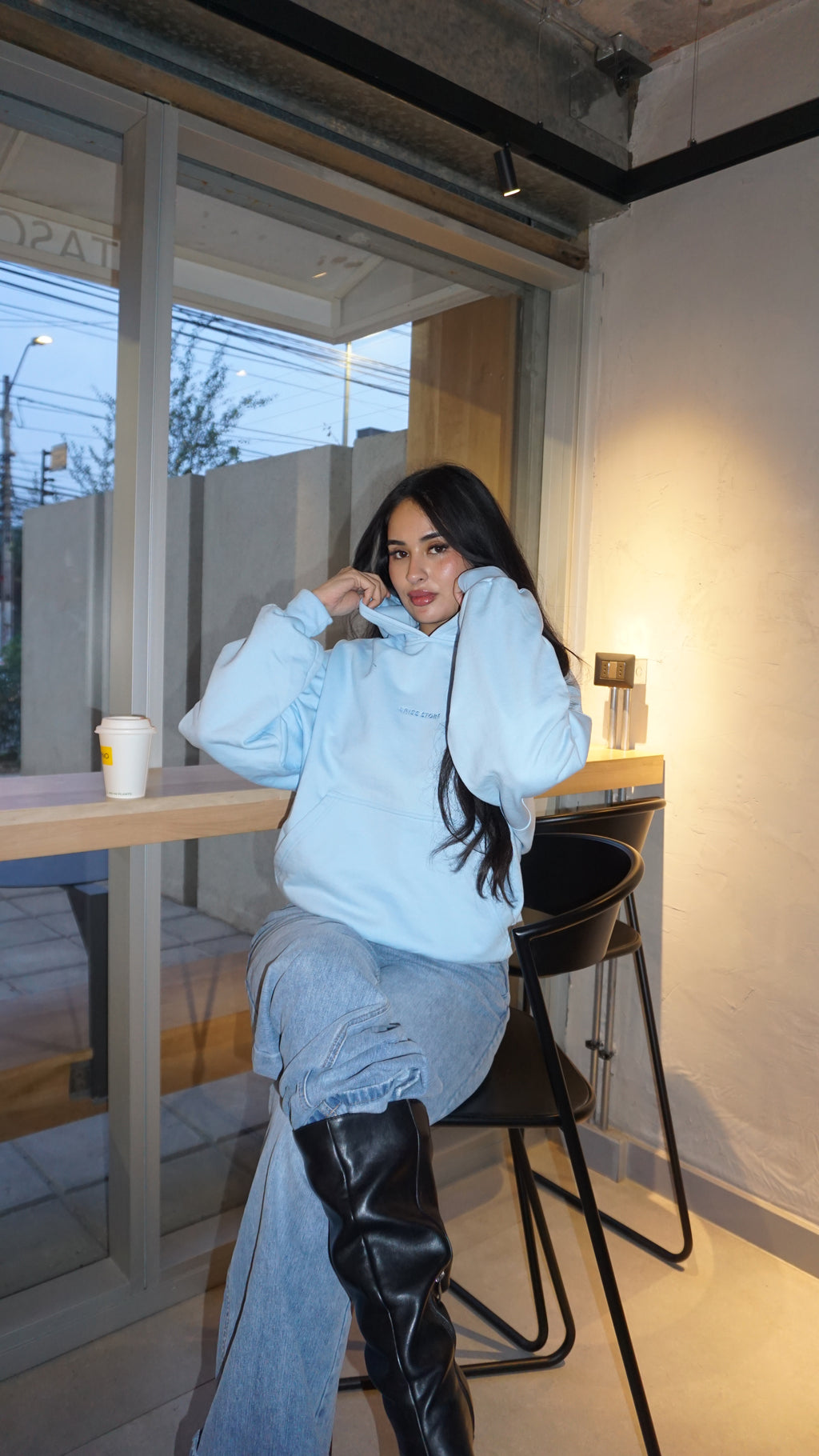 Blue sky Hoodie 🩵
