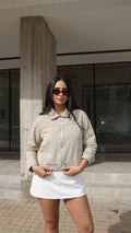 Denim Jacket Khaki