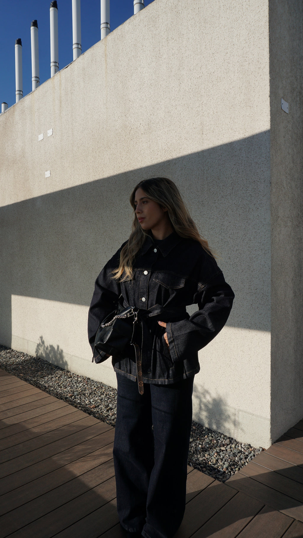 Jacket Denim Dark Blue