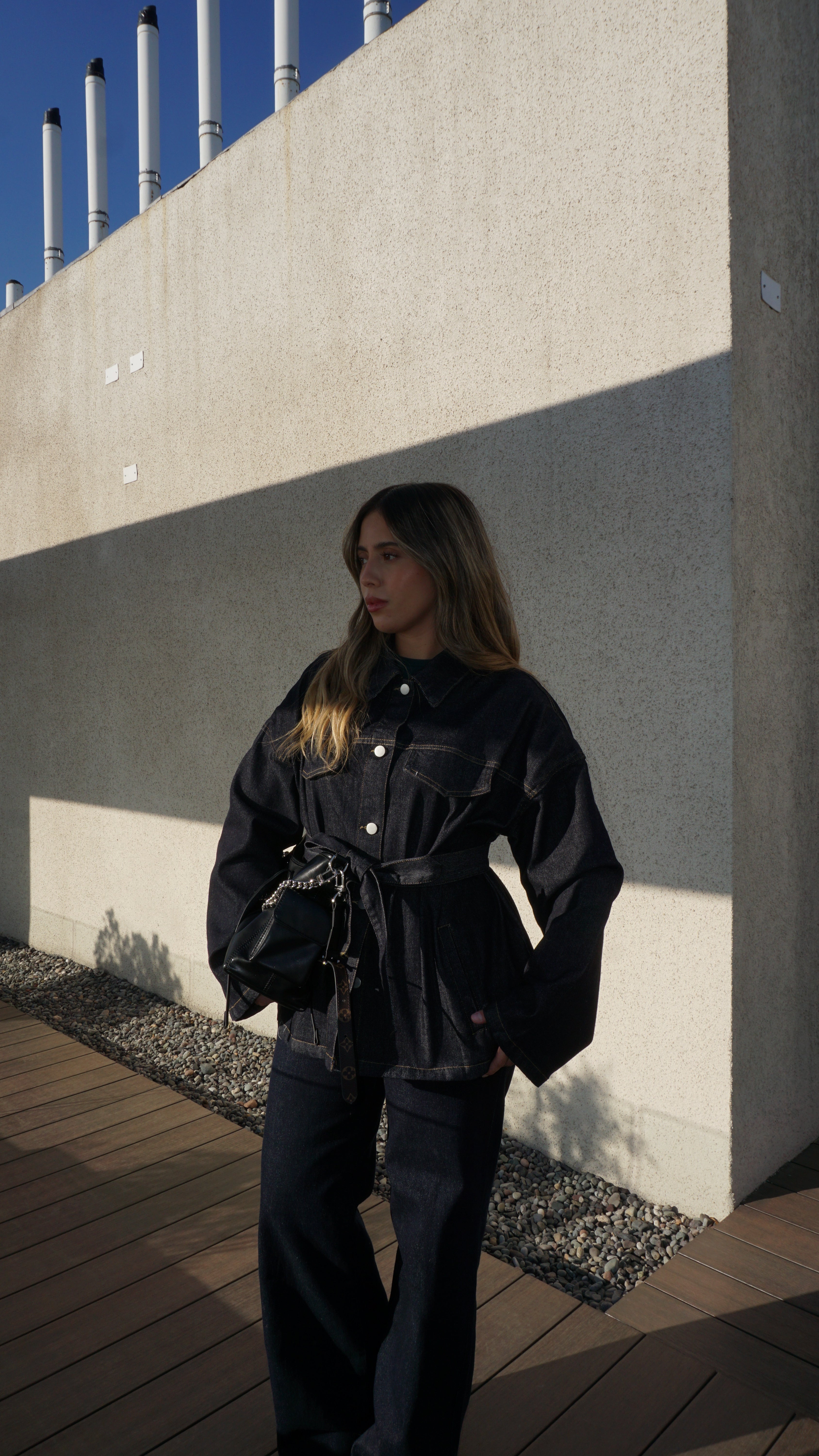 Jacket Denim Dark Blue