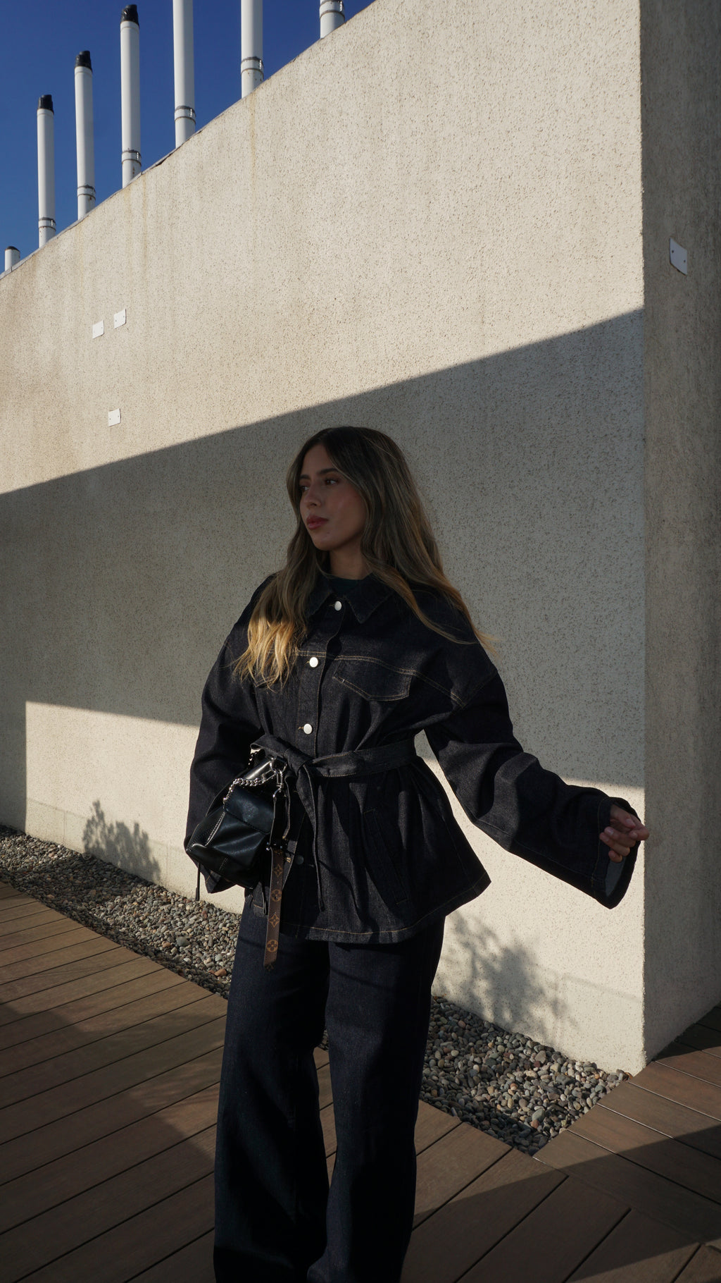 Jacket Denim Dark Blue