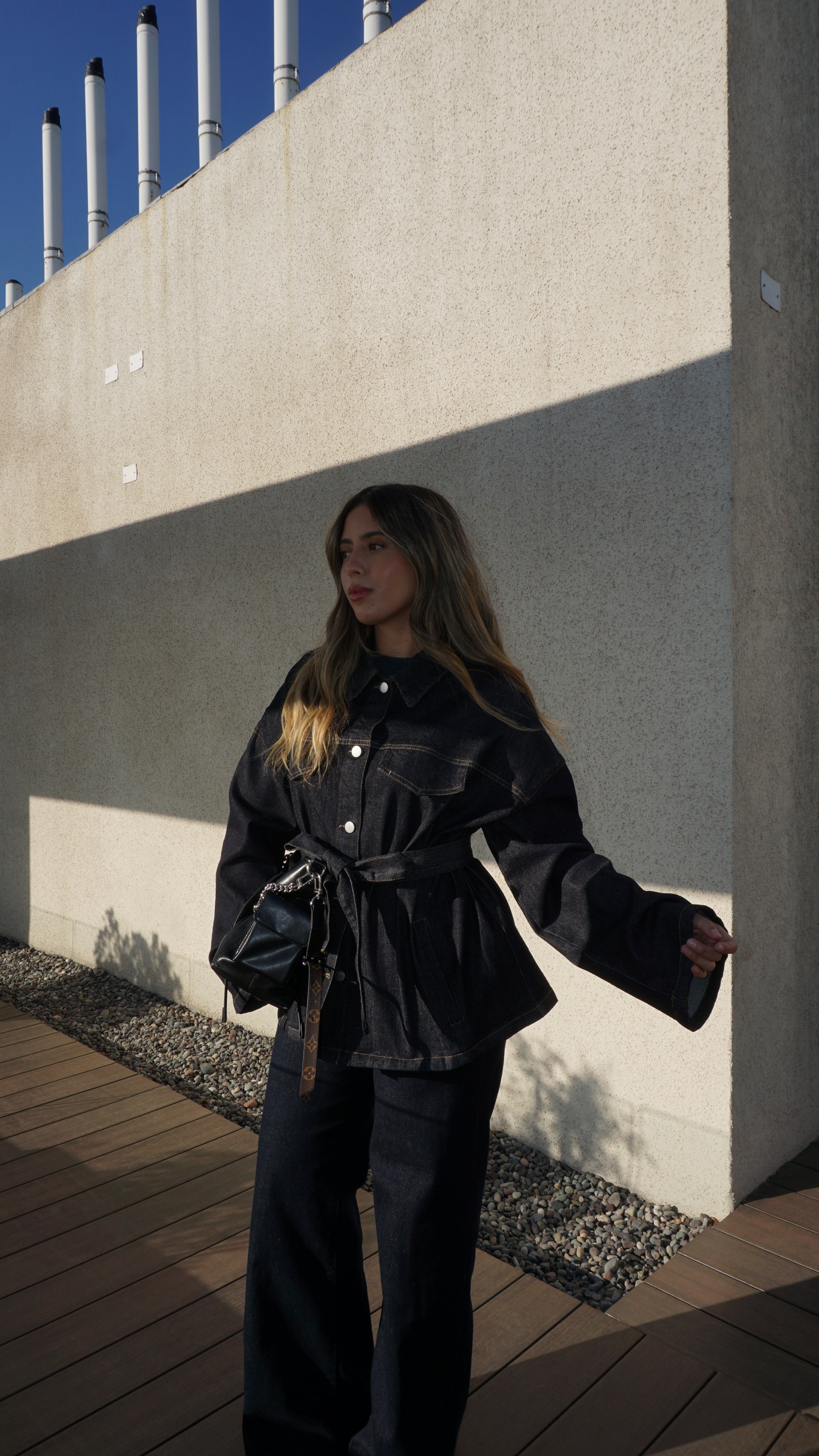 Jacket Denim Dark Blue