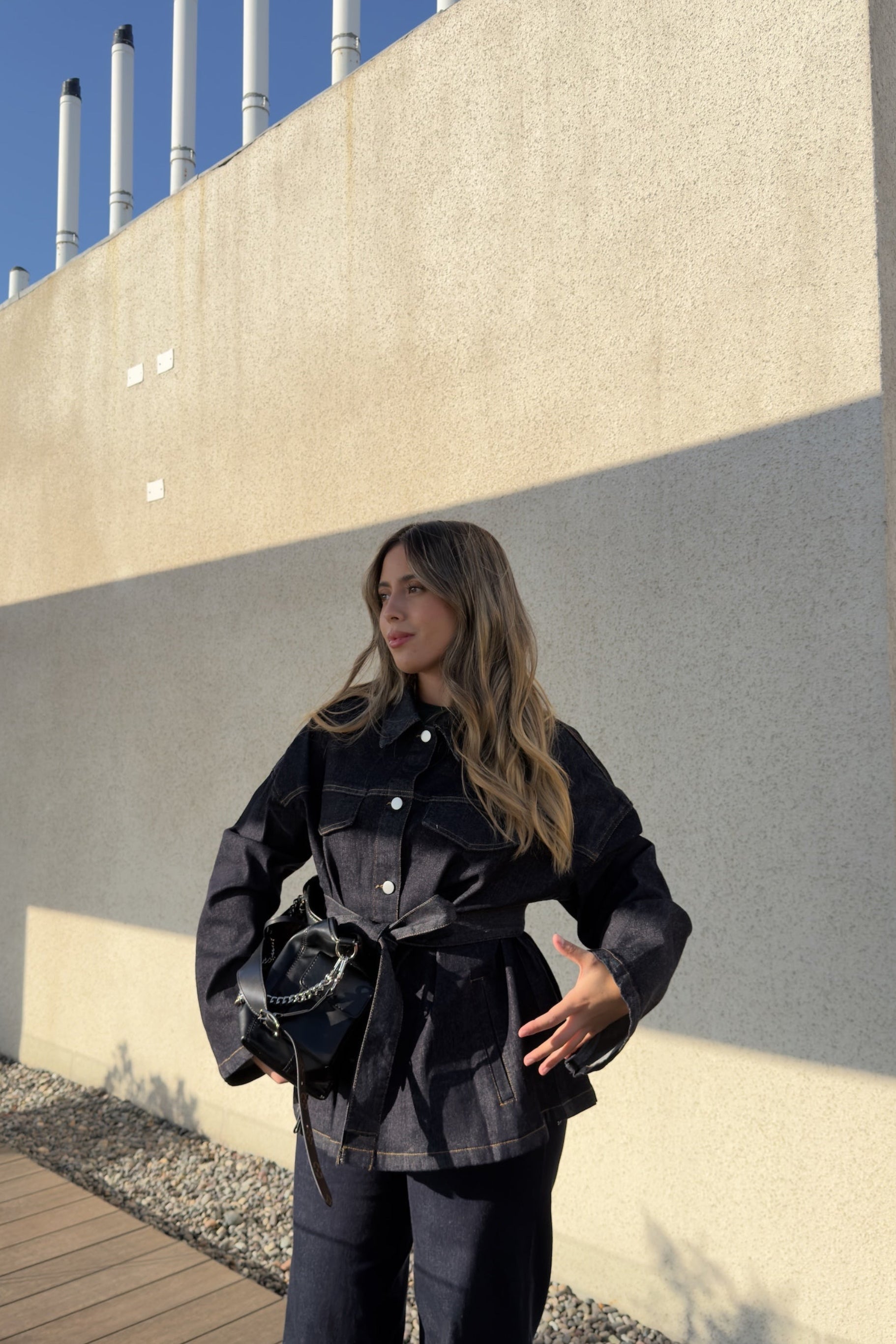 Jacket Denim Dark Blue