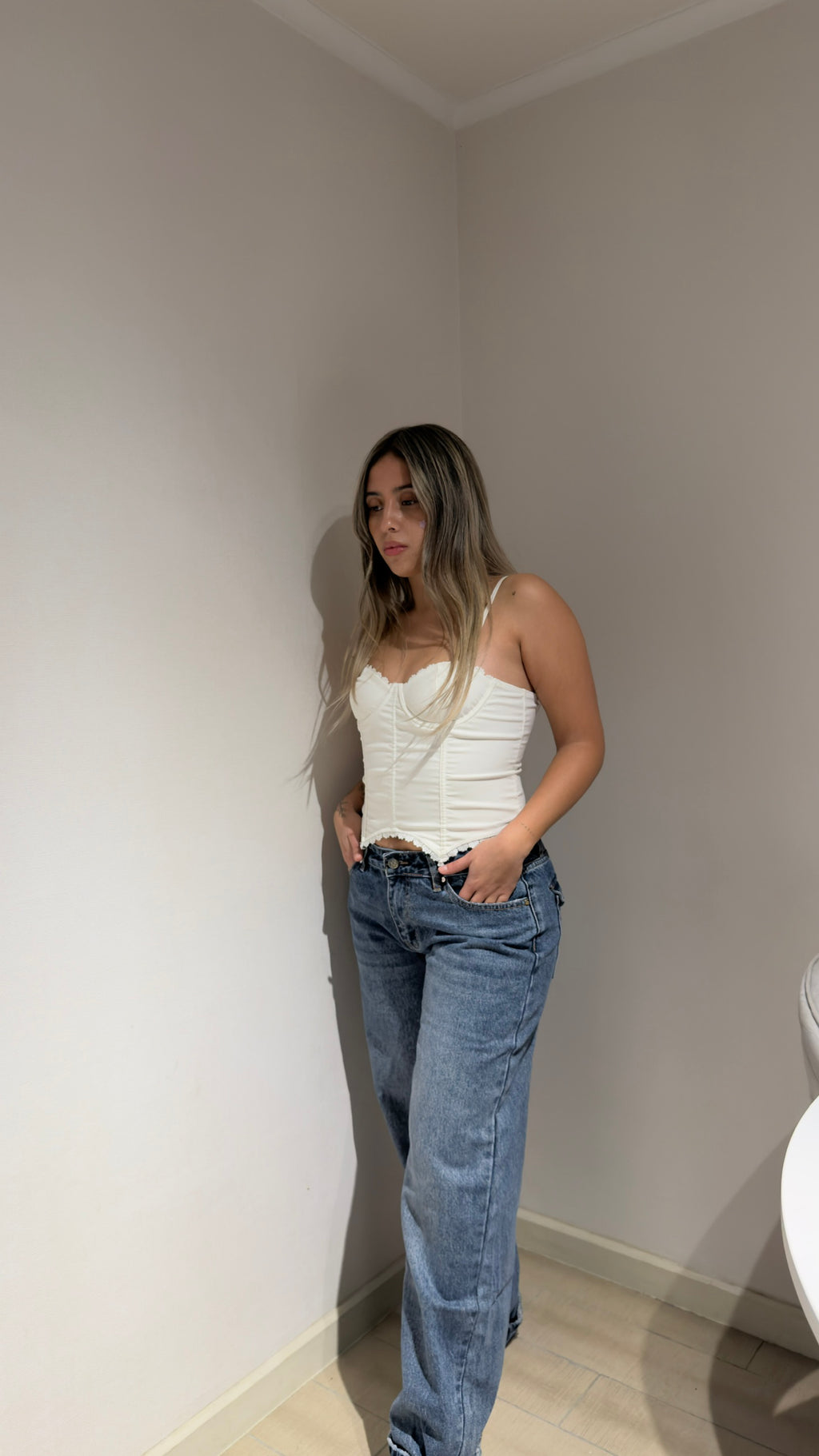 Jeans Nova Blue | tiro bajo